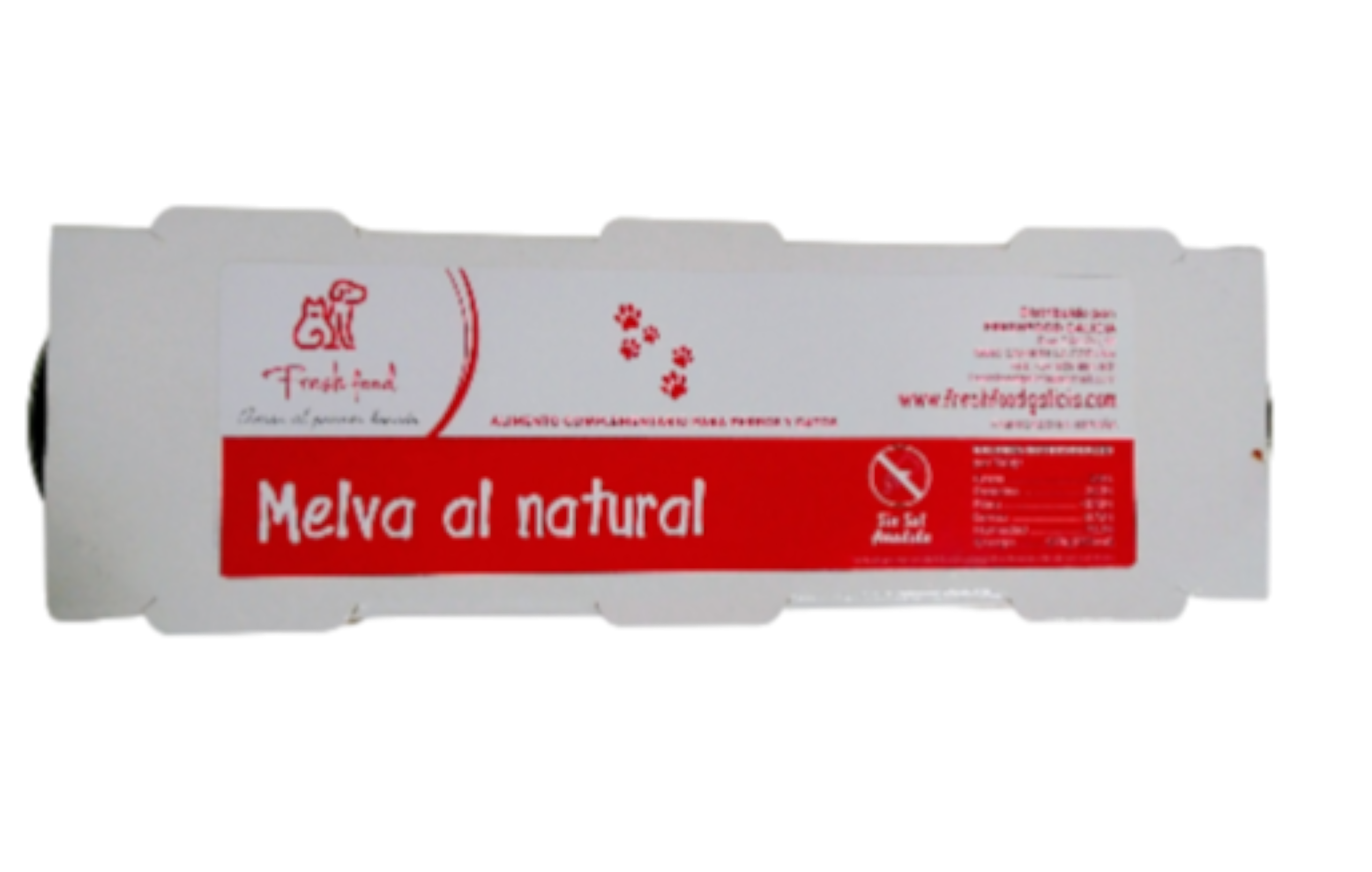 Melva cocida al natural- 3 latas