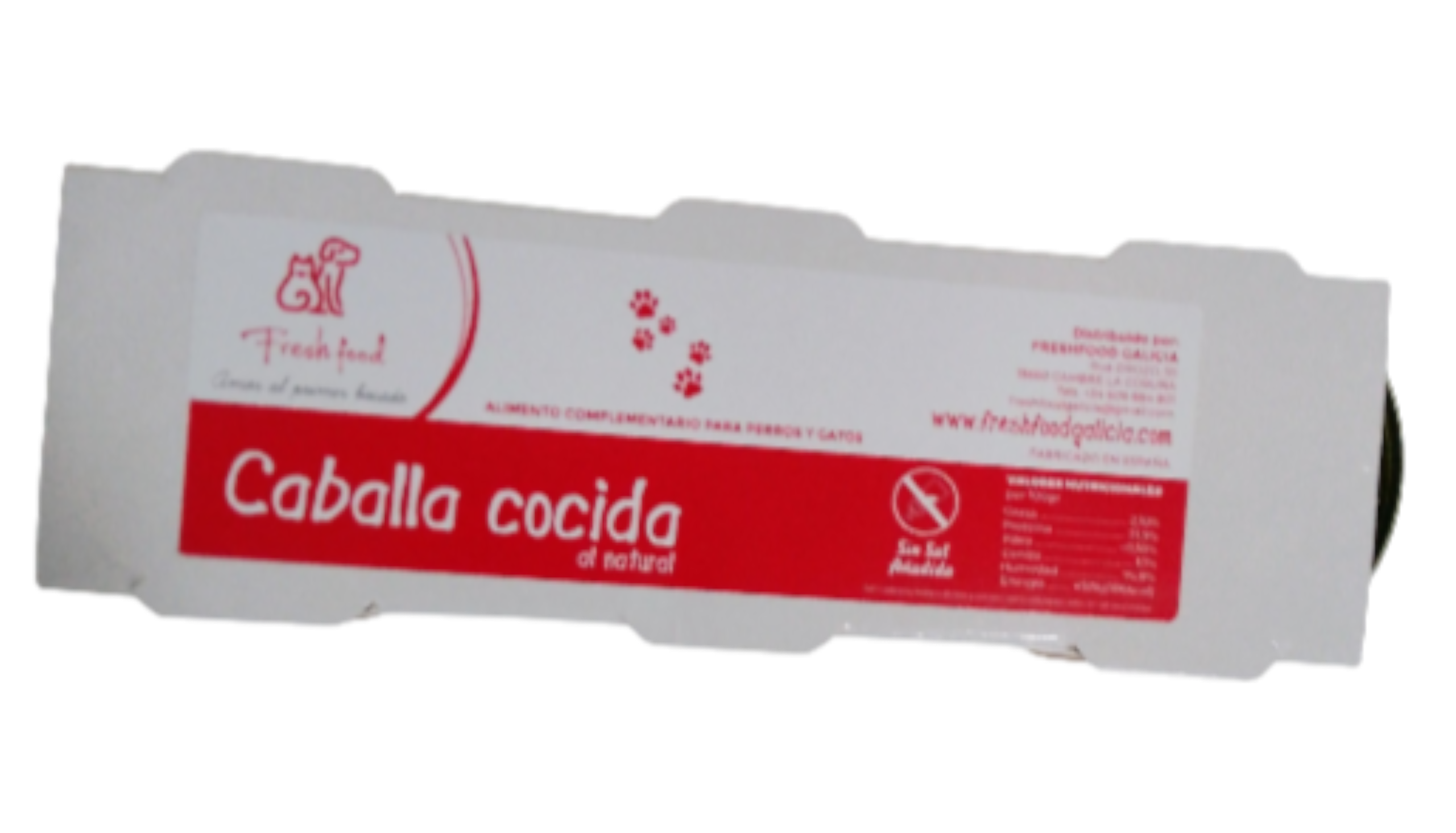 Caballa cocida al natural- 3 latas